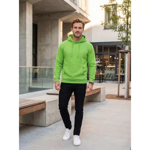  Pánská mikina ALTISPORT NoPrint NP/ALM697NJ LIME GREEN 