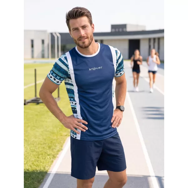  Pánské funkční tričko premium ALTISPORT VOJ/ALM043TR01 NAVY 