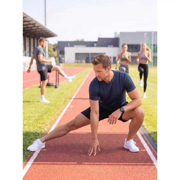  Pánské funkční triko ALTISPORT NoPrint NP/ALM421 NÁMOŘNÍ MODRÁ 