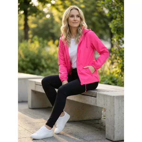  Dámská bunda ALTISPORT NoPrint NP/ALW1311NJ BRIGHT PINK 