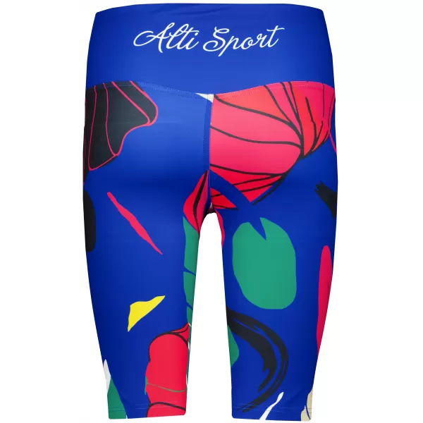  Dámské funkční legíny nad kolena premium ALTISPORT VOJ/ALW042LEG02 MODRÁ 