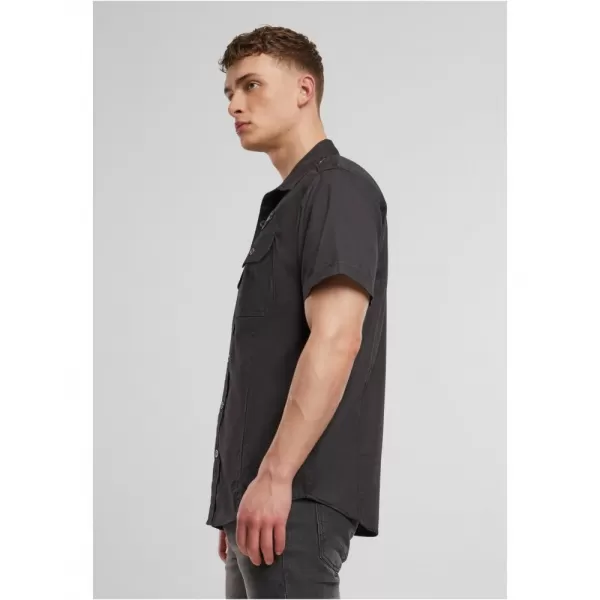  Pánská košile BRANDIT LUIS VINTAGE BD4033 BLACK 