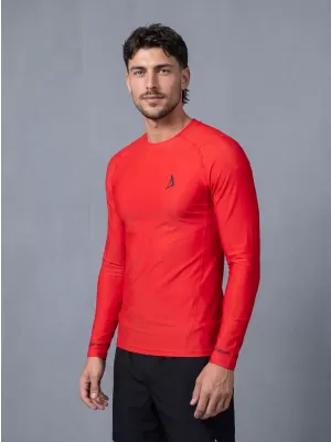 Pánské funkční kompresní tričko premium ALTISPORT VOJ/ALM000TR03 ČERVENÁ