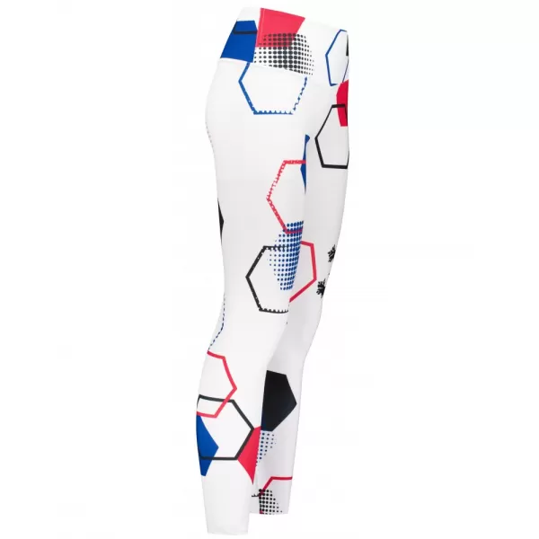  Dámské dlouhé funkční legíny premium ALTISPORT VOJ/ALW036LEG01 HEXA BÍLÁ 