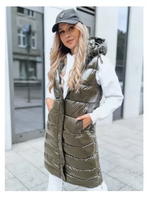 Dámská vesta DSTREET GANTINI ZELENÁ