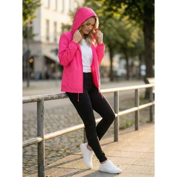 Dámská bunda ALTISPORT NoPrint NP/ALW1311NJ BRIGHT PINK 