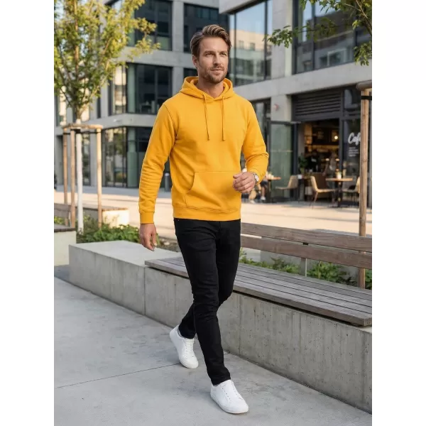  Pánská mikina ALTISPORT NoPrint NP/ALM697NJ GOLD YELLOW 