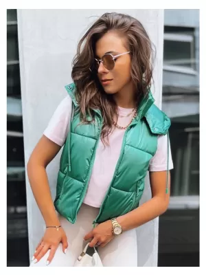 Dámská vesta DSTREET OSHE ZELENÁ
