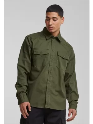 Pánská košile BRANDIT BD4030 OLIVE