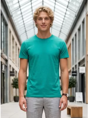 Pánské triko ALTISPORT NoPrint NP/ALM921 EMERALD