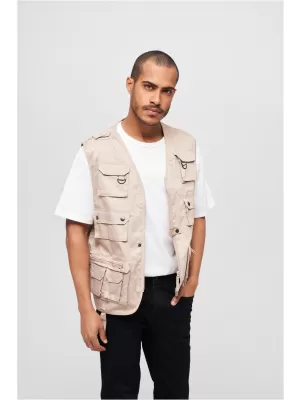 Pánská vesta BRANDIT BD4025 BEIGE