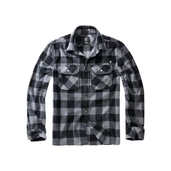  Pánská košile BRANDIT BD9720 BLACK/GREY 