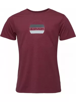 Pánské triko LOAP BOJAR ČERVENÁ