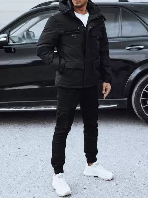 Pánská bunda DSTREET ČERNÁ