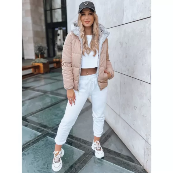  Dámská bunda DSTREET VICTORIA SNUG TMAVĚ ŠEDÁ 