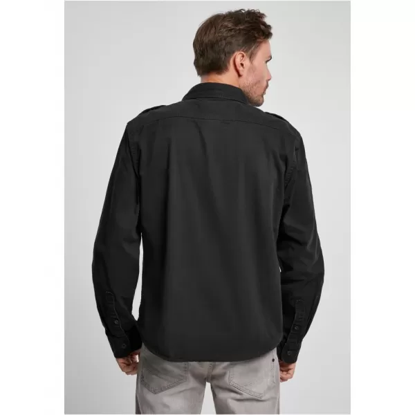  Pánská košile BRANDIT VINTAGE BD9373 BLACK 