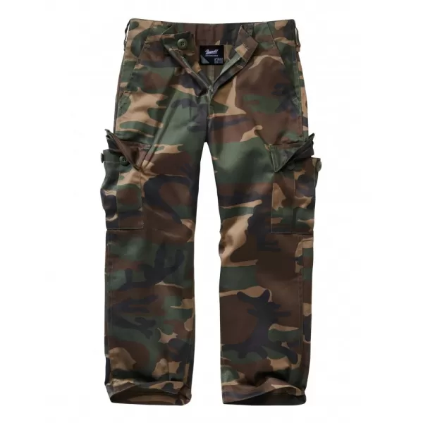  Dětské kalhoty BRANDIT US BD6003 WOODLAND 