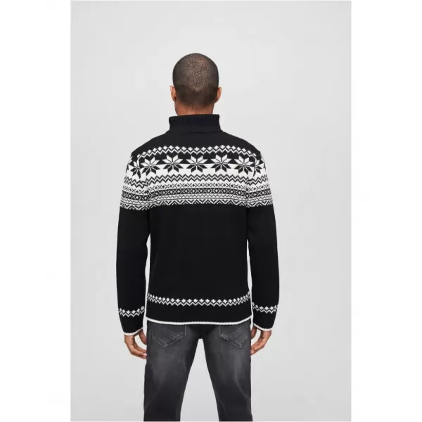  Pánská mikina BRANDIT TROYER NORWEGER BD5029 BLACK 