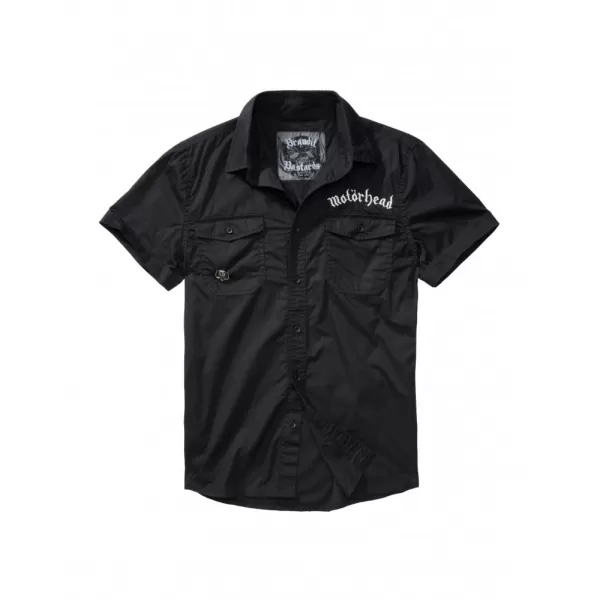  Pánská košile BRANDIT BD61011 BLACK 