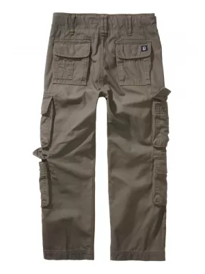 Dětské kalhoty BRANDIT PURE BD6007 OLIVE