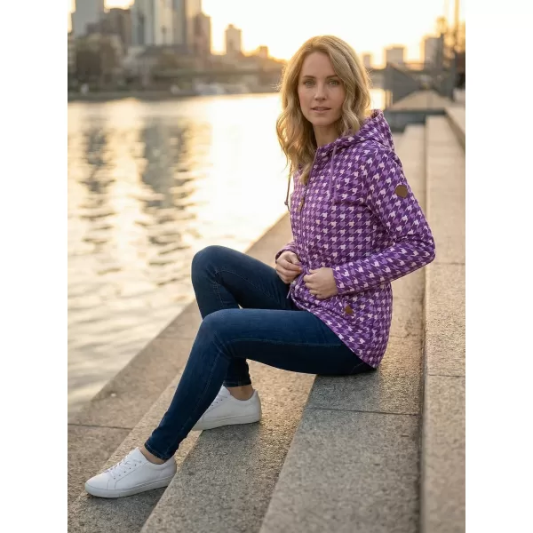  Dámská mikina ALTISPORT DEMETRIA FIALOVÁ 