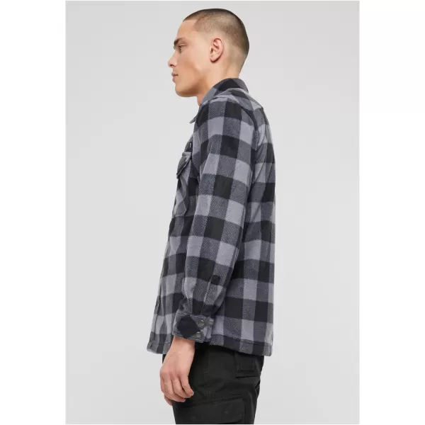  Pánská košile BRANDIT BD9720 BLACK/GREY 