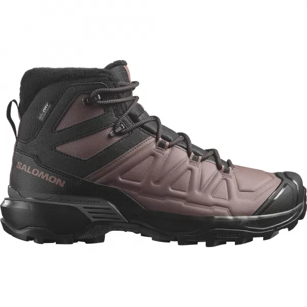  Dámské boty SALOMON X ULTRA SNOWPILOT WP W L47585800 BLACK/PEPPERCORN/COGNAC 