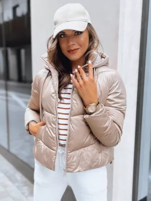 Dámská bunda DSTREET LOLAROSE ZLATÁ