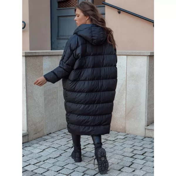  Dámský kabát DSTREET ANNIKA ČERNÁ 