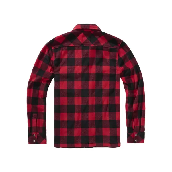 Pánská košile BRANDIT BD9720 RED/BLACK 
