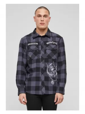 Pánská košile BRANDIT BD61005 BLACK/GREY