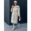 Dámský kabát DSTREET CLOUTIQUE SVĚTLE BÉŽOVÁ