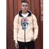 Pánská mikina DSTREET BÉŽOVÁ