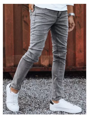 Pánské džíny DSTREET SVĚTLE ŠEDÁ