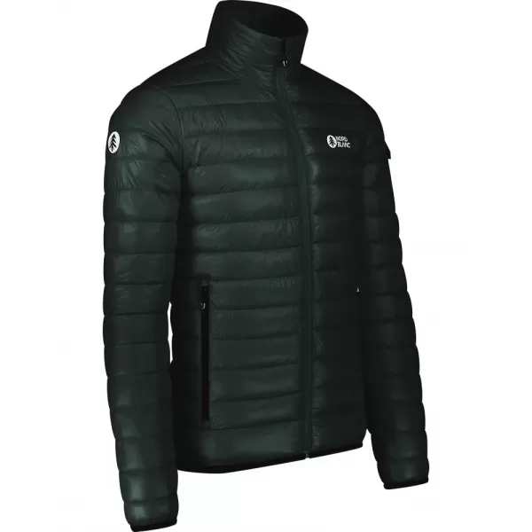  Pánská prošívaná bunda NORDBLANC EAGLEHEART NBWJM8067 TMAVĚ ZELENÁ 