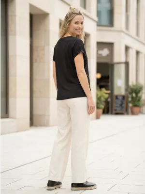 Dámské triko ALTISPORT DEBBI ČERNÁ
