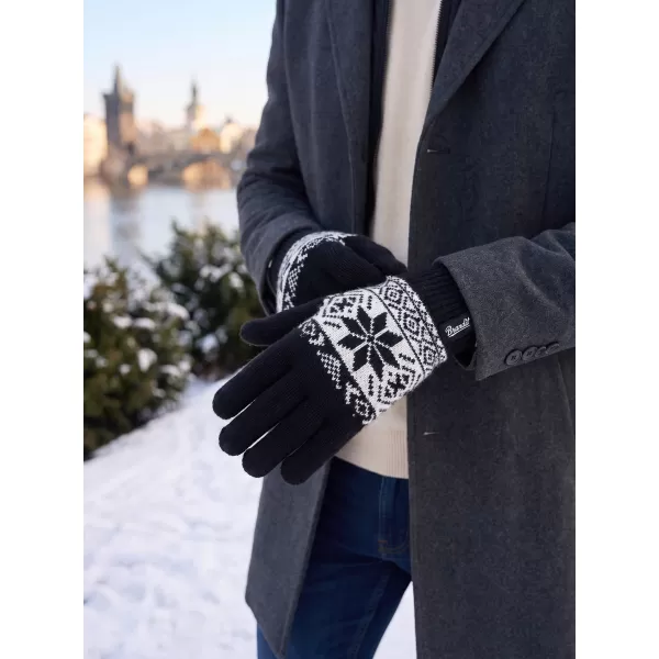  Rukavice BRANDIT SNOW BD7022 BLACK 