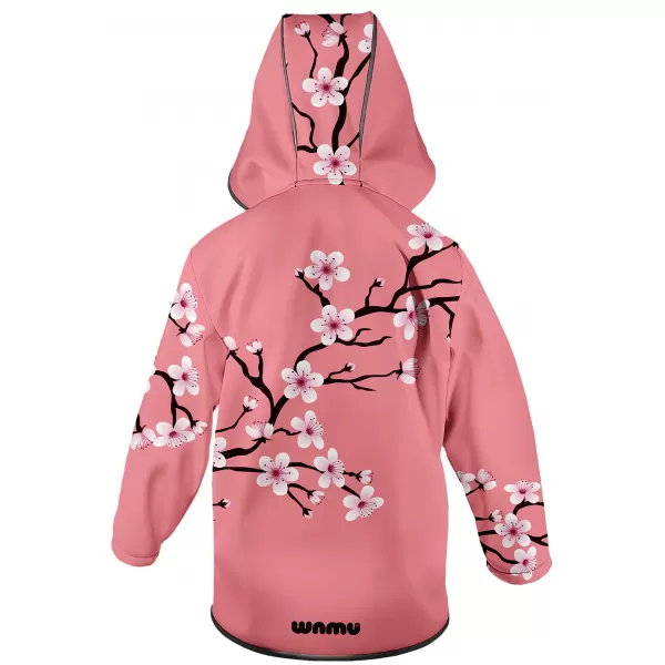  Dětská softshellová bunda WAMU SAKURY RŮŽOVÁ 