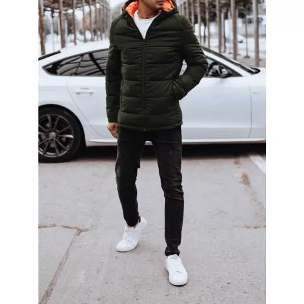  Pánská zimní bunda DSTREET ZELENÁ 