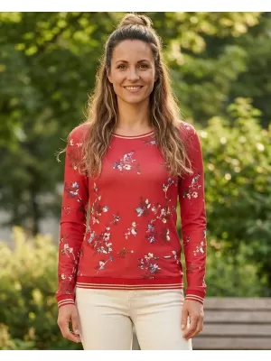 Dámské triko ALTISPORT DEVANA ČERVENÁ