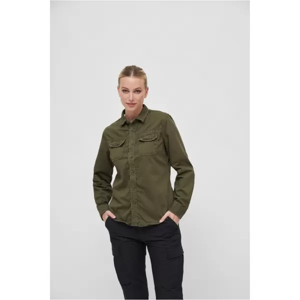  Dámská košile BRANDIT BD9618 OLIVE 