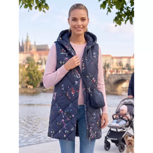  Dámská vesta ALTISPORT DANIELA TMAVĚ MODRÁ 
