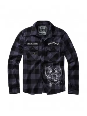 Pánská košile BRANDIT BD61005 BLACK/GREY