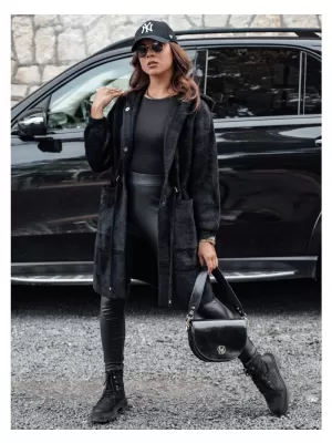 Dámský kabát DSTREET MELBY ČERNÁ