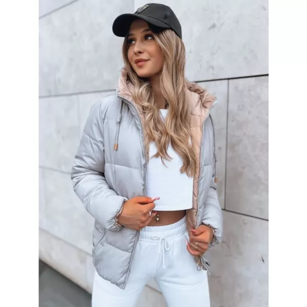  Dámská bunda DSTREET VICTORIA SNUG TMAVĚ ŠEDÁ 
