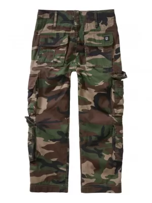 Dětské kalhoty BRANDIT PURE BD6007 WOODLAND