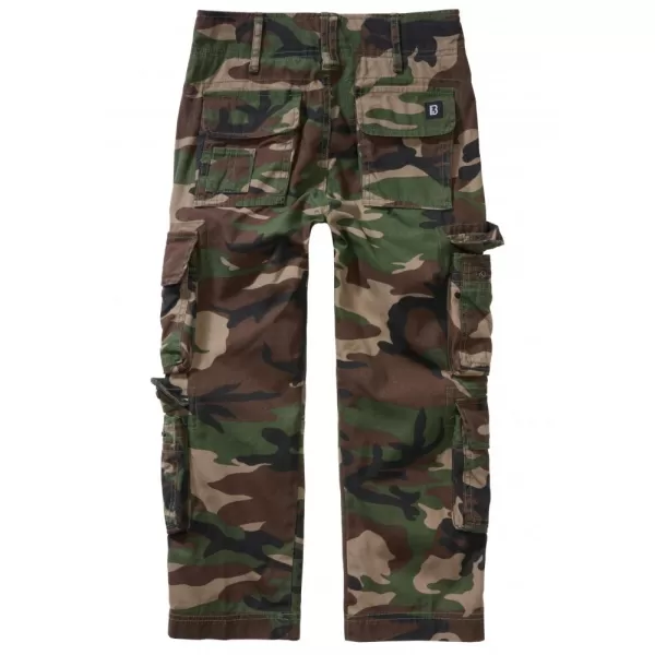  Dětské kalhoty BRANDIT PURE BD6007 WOODLAND 