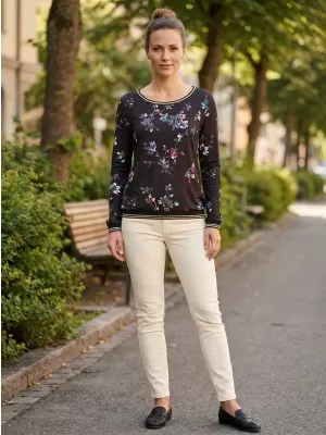 Dámské triko ALTISPORT DEVANA ČERNÁ