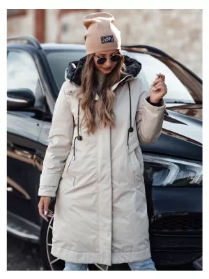 Dámský kabát DSTREET ELEGANTI BÍLÁ