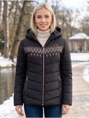 Dámská bunda ALTISPORT DELSY ČERNÁ